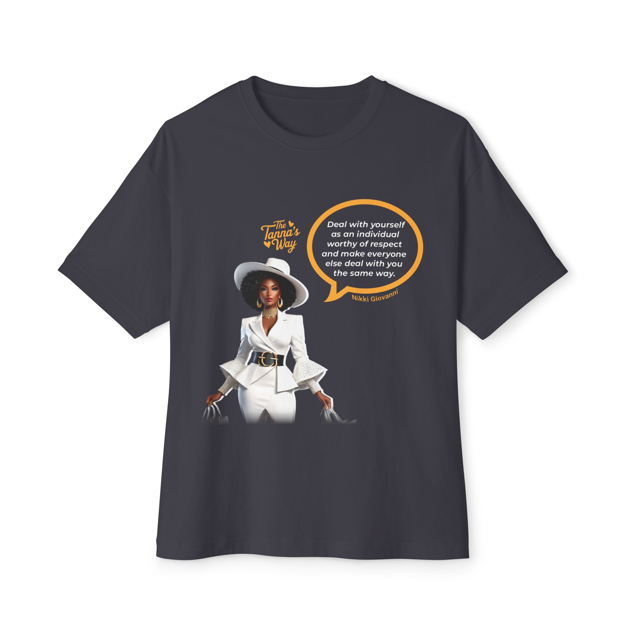Nikki Giovanni | Unisex Oversized Boxy Tee